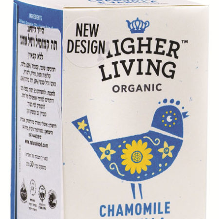 הייר ליווינג - תה קמומיל ווניל אורגני